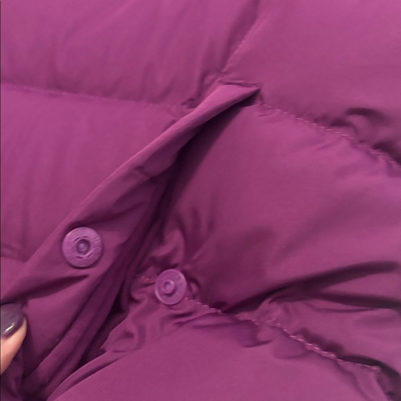 Lands' End Women's Plum Puffer Quilted Vest SZ XL jewel tone cabincore outdoor - Picture 10 of 12